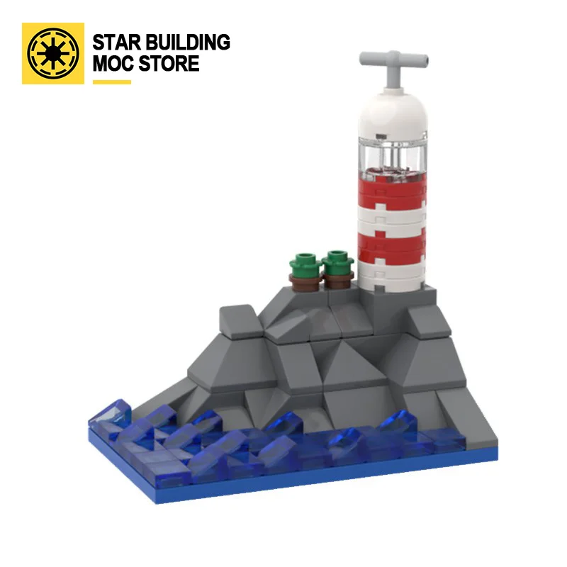 MOC Mosaic Educational Toys Creative series Miniature building 78326 Seaside lighthouse model toys children's gifts
MOC Mosaic Educational Toys Creative series Miniature building 78326 Seaside lighthouse model toys children's gifts