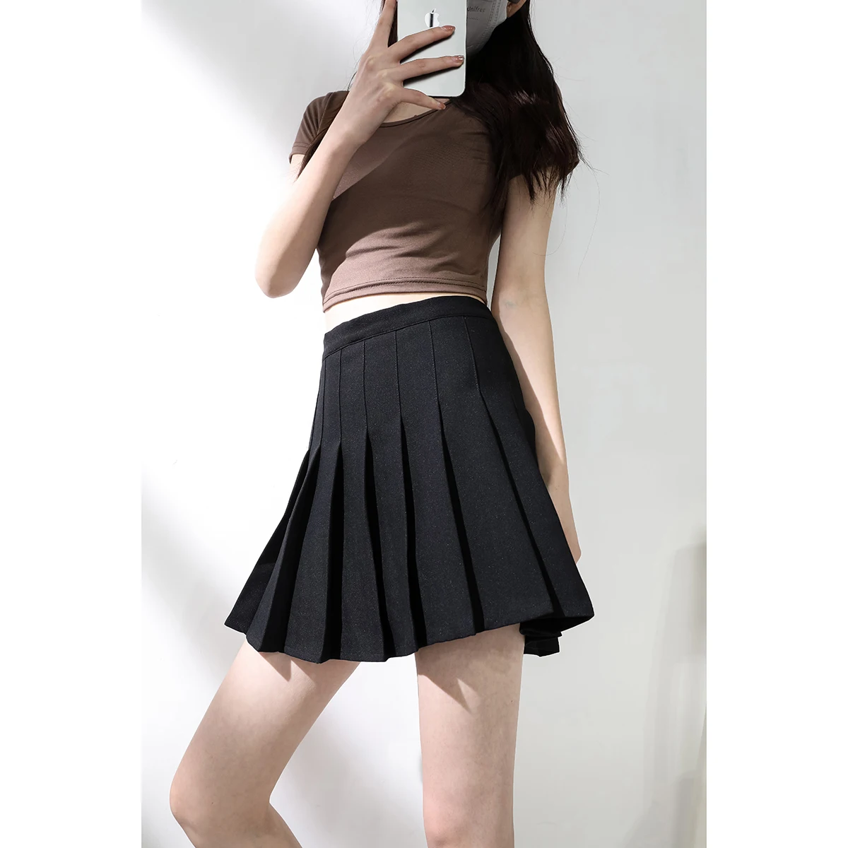 Preppy Style High Waist Solid Pleated Mini Skirt Women Summer Spring Korean Fashion Cute White A-line Skirt Y2k Skort Clothes
Preppy Style High Waist Solid Pleated Mini Skirt Women Summer Spring Korean Fashion Cute White A-line Skirt Y2k Skort Clothes