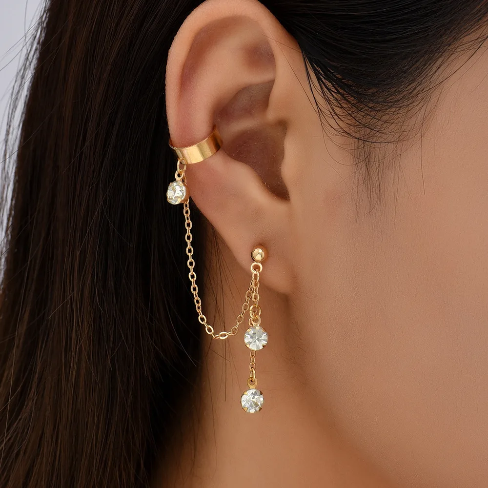 2022 New Linked Chain Star Tassel Earrings for Women Female Ear Buckle Luxury Color Bead Zircon Long Dangle Fashion Jewelry Gift
2022 New Linked Chain Star Tassel Earrings for Women Female Ear Buckle Luxury Color Bead Zircon Long Dangle Fashion Jewelry Gift