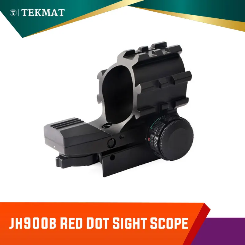 Tekmat Red Dot With 4 Reticles Duall Illumination Red Dot Scope For Rifle Air Rifle Red Dot Sight Matte Black
Tekmat Red Dot With 4 Reticles Duall Illumination Red Dot Scope For Rifle Air Rifle Red Dot Sight Matte Black
