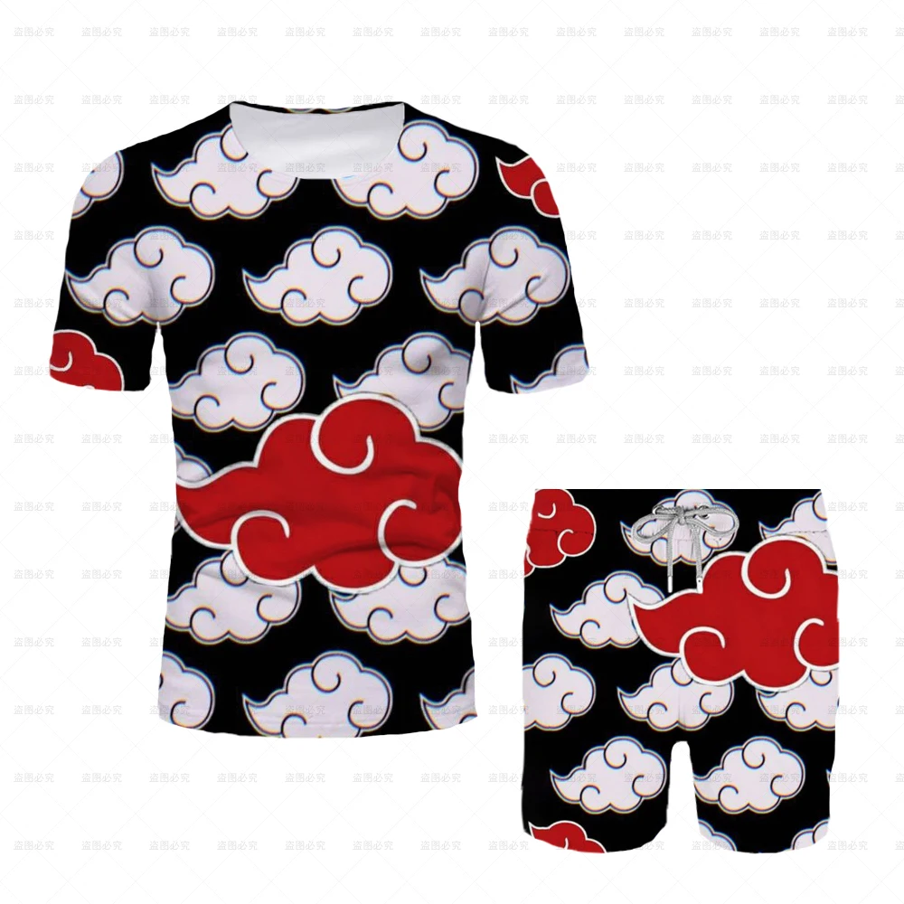 Summer Fashion Men's T Shirts Naruto Print 2 Piece Tracksuit Men Oversized Clothes Retro Beach Style T Shirts Men Suits
Summer Fashion Men's T Shirts Naruto Print 2 Piece Tracksuit Men Oversized Clothes Retro Beach Style T Shirts Men Suits