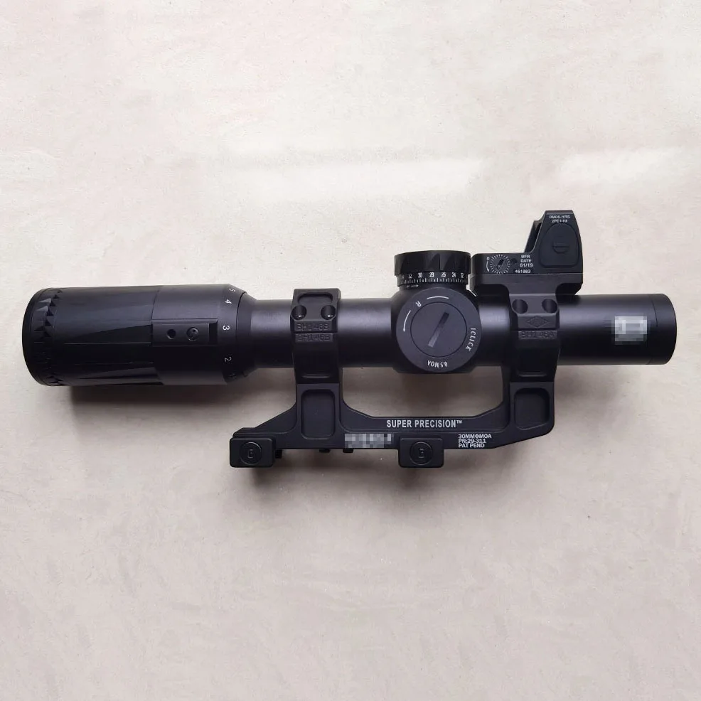 Airsoft VUDU 1-6X24mm FFP LPVO Scope SR1 с красной перекрестной сеткой и RMR Combo
Airsoft VUDU 1-6X24mm FFP LPVO Scope SR1 с красной перекрестной сеткой и RMR Combo