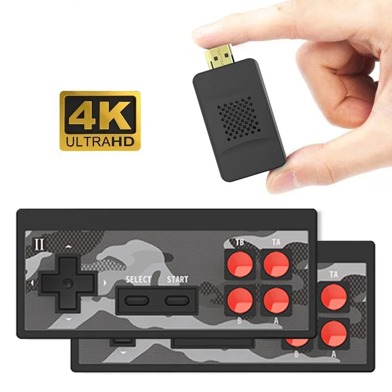 Mini Game Console HDMI TV Retro Game Console Build in 1800 Games HD Wireless Doubles Game Console
Mini Game Console HDMI TV Retro Game Console Build in 1800 Games HD Wireless Doubles Game Console