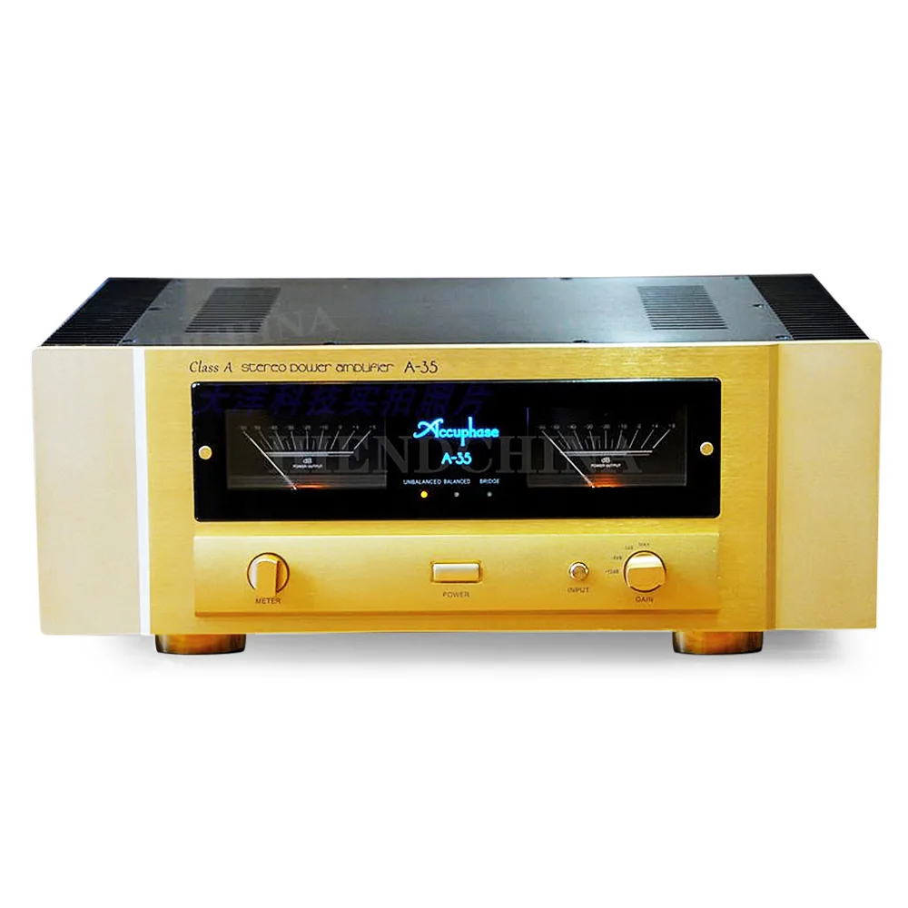 Accuphase A-35 Реплика чистого класса A, операция 60 Вт X 2 в 8 Ом, 3 параллельного усилителя конфигурации с нажимным управлением
Accuphase A-35 Реплика чистого класса A, операция 60 Вт X 2 в 8 Ом, 3 параллельного усилителя конфигурации с нажимным управлением