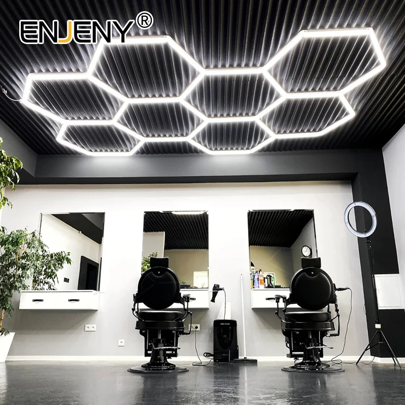 Led Hexagonal Detailing Honeycomb Ceiling Panel Light for Car Wash Shop Auto Beauty Hair Salon Wall Lamp Home Decoration Garage
Led Hexagonal Detailing Honeycomb Ceiling Panel Light for Car Wash Shop Auto Beauty Hair Salon Wall Lamp Home Decoration Garage