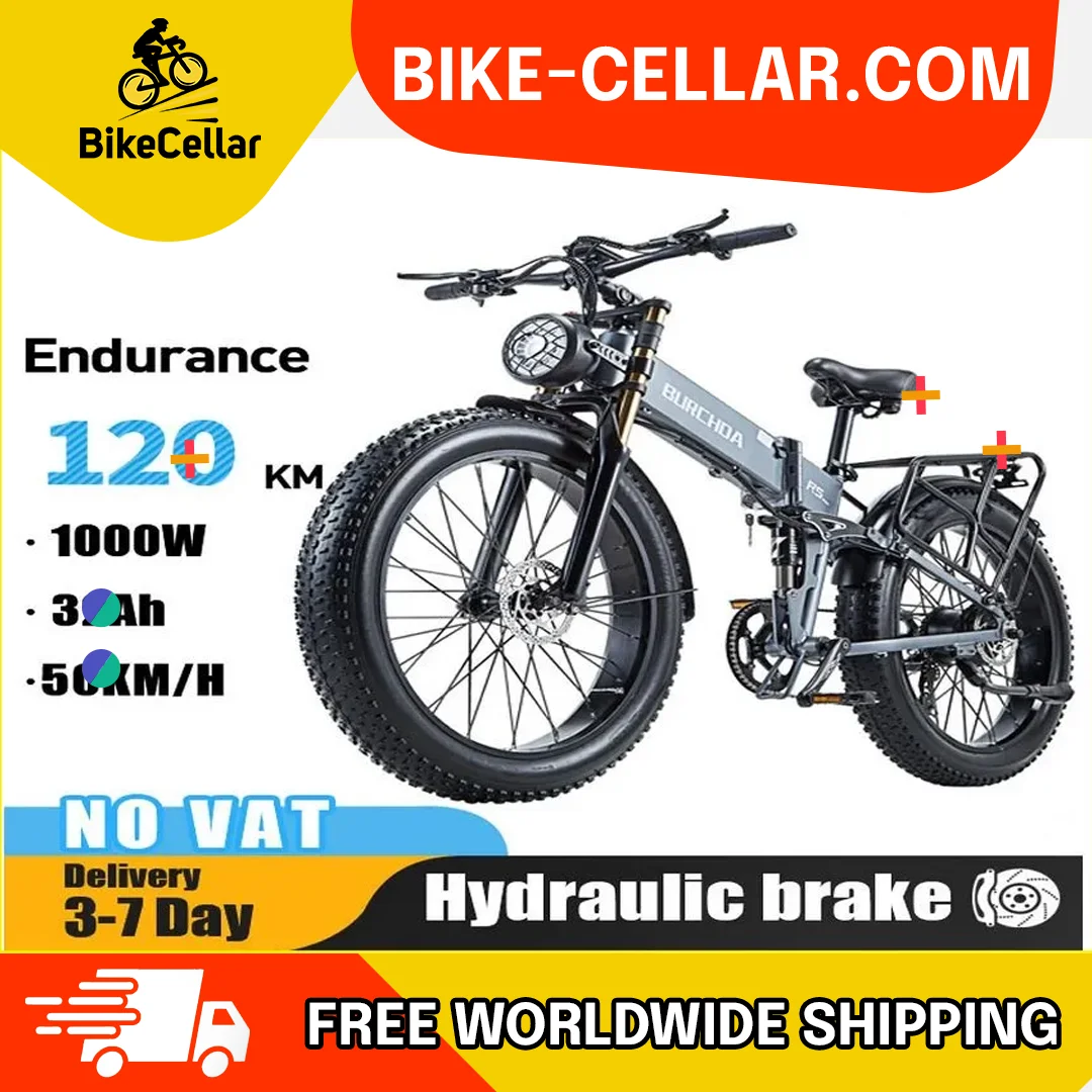 R5 PRO 1000W Adult Electric Bicycle 48V32AH Lithium Battery 26 Inch 4.0 Fat tire Electric Motorcycles Snow Electric Bikes
R5 PRO 1000W Adult Electric Bicycle 48V32AH Lithium Battery 26 Inch 4.0 Fat tire Electric Motorcycles Snow Electric Bikes