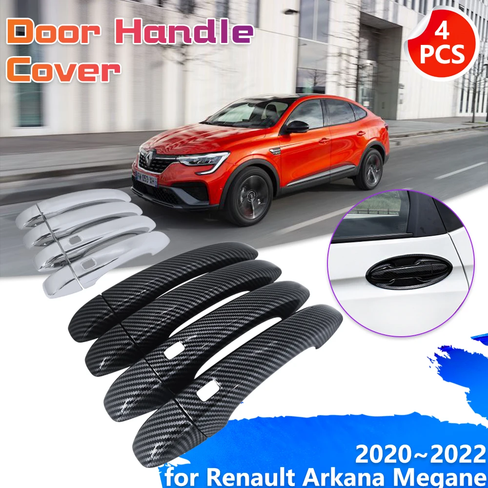 Хромированная дверная ручка из углеродного волокна для Renault Arkana Samsung XM3 Megane 2020 2021 2022, декоративная крышка-наклейка, аксессуары для крышки
Хромированная дверная ручка из углеродного волокна для Renault Arkana Samsung XM3 Megane 2020 2021 2022, декоративная крышка-наклейка, аксессуары для крышки