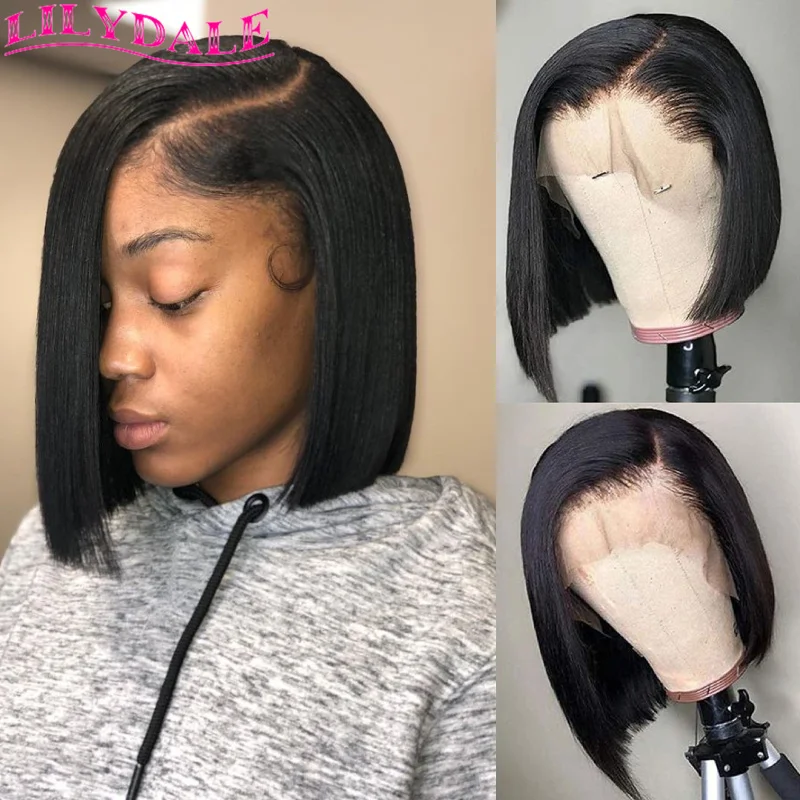 Side Part Straight Short Bob Human Hair Wigs For Black Women 13x1 L Part Lace Closure Wig Swiss Lace Free Shipping Lilydale
Side Part Straight Short Bob Human Hair Wigs For Black Women 13x1 L Part Lace Closure Wig Swiss Lace Free Shipping Lilydale