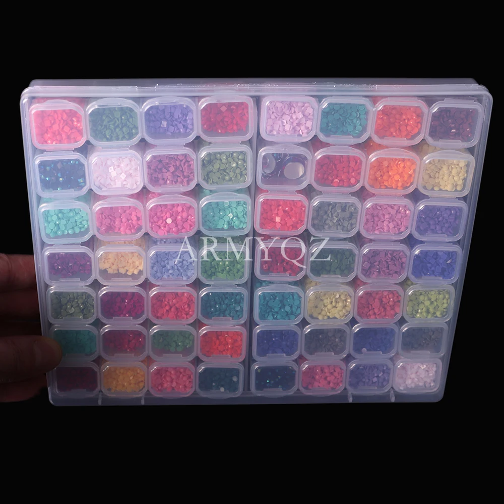 56/28/8 Grids 5D DIY Diamond Painting Drill Box Jewelry Box Rhinestone Embroidery Crystal Bead Organizer Storage Case Container
56/28/8 Grids 5D DIY Diamond Painting Drill Box Jewelry Box Rhinestone Embroidery Crystal Bead Organizer Storage Case Container