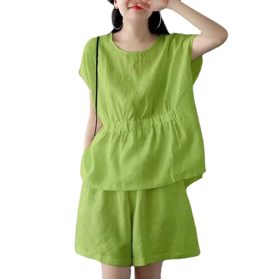 2022 new Summer Tracksuit Women Lounge Wear Shorts Set Short Sleeve Shirt Tops and Loose Mini Shorts Suit Two Piece Set Running
2022 new Summer Tracksuit Women Lounge Wear Shorts Set Short Sleeve Shirt Tops and Loose Mini Shorts Suit Two Piece Set Running