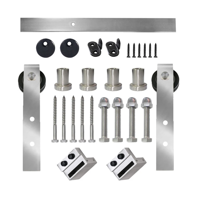 J-Shape Sliding Barn Door Hardware Kit Stainless Steel Hanging Rail Cabinet Wood Door 183CM/200CM for Single Door
J-Shape Sliding Barn Door Hardware Kit Stainless Steel Hanging Rail Cabinet Wood Door 183CM/200CM for Single Door