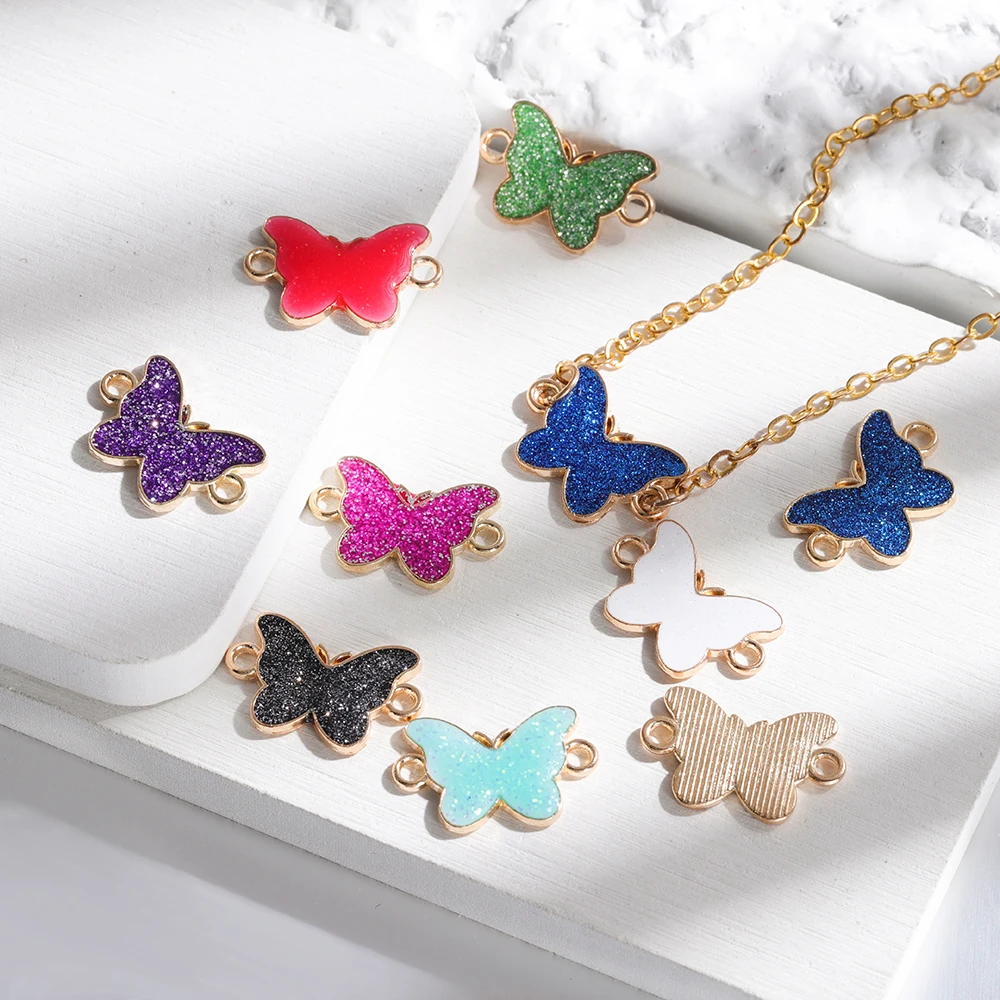 5Pcs/lot Metal Butterfly Charms Pendant Double Holes Necklace Connector For DIY Bracelet Jewelry Making Pendants Accessories
5Pcs/lot Metal Butterfly Charms Pendant Double Holes Necklace Connector For DIY Bracelet Jewelry Making Pendants Accessories