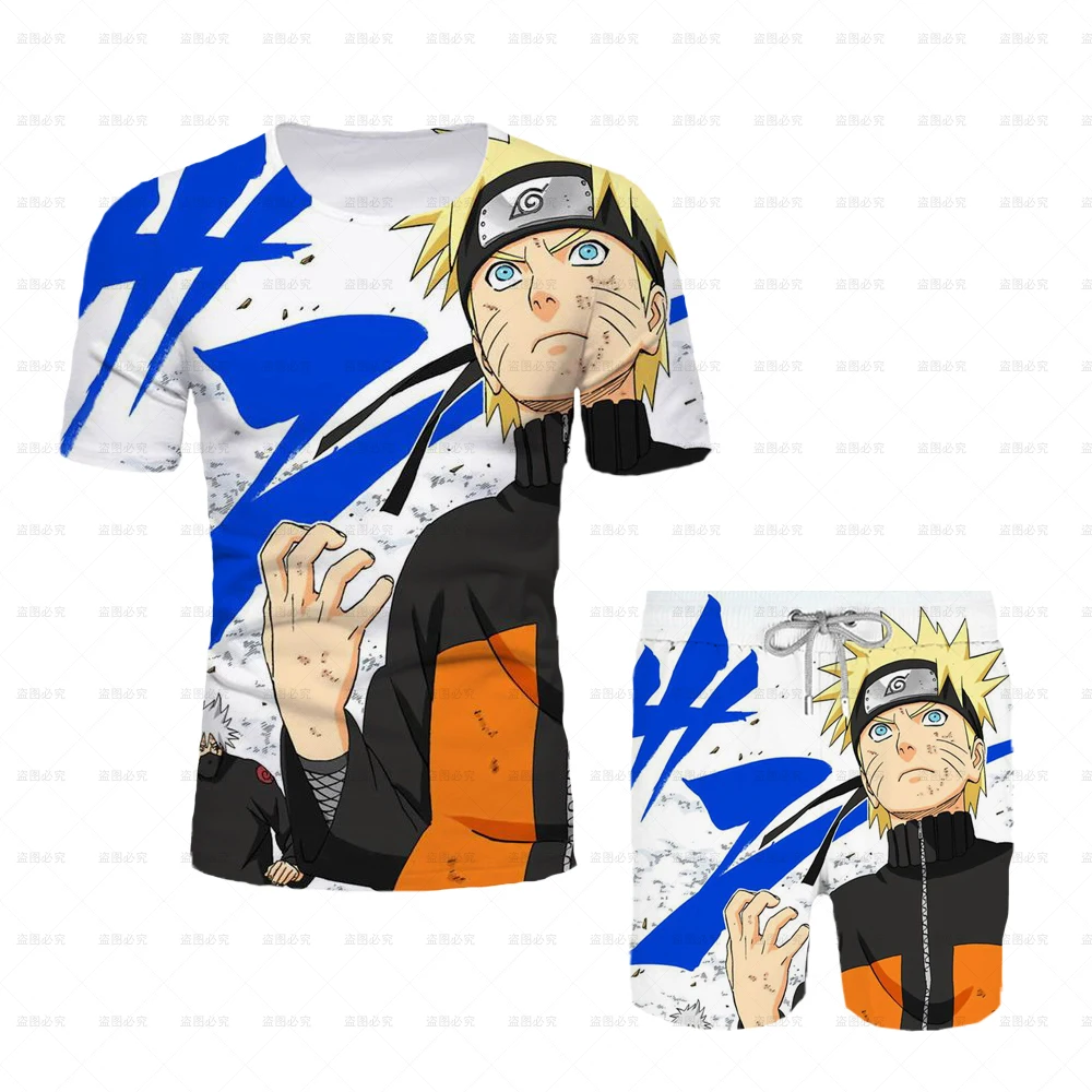 Summer Naruto Men's T-Shirt + Shorts Set Fashion 3D Printing Fashion Sportswear Set Kids Casual Short Sleeve Set
Summer Naruto Men's T-Shirt + Shorts Set Fashion 3D Printing Fashion Sportswear Set Kids Casual Short Sleeve Set