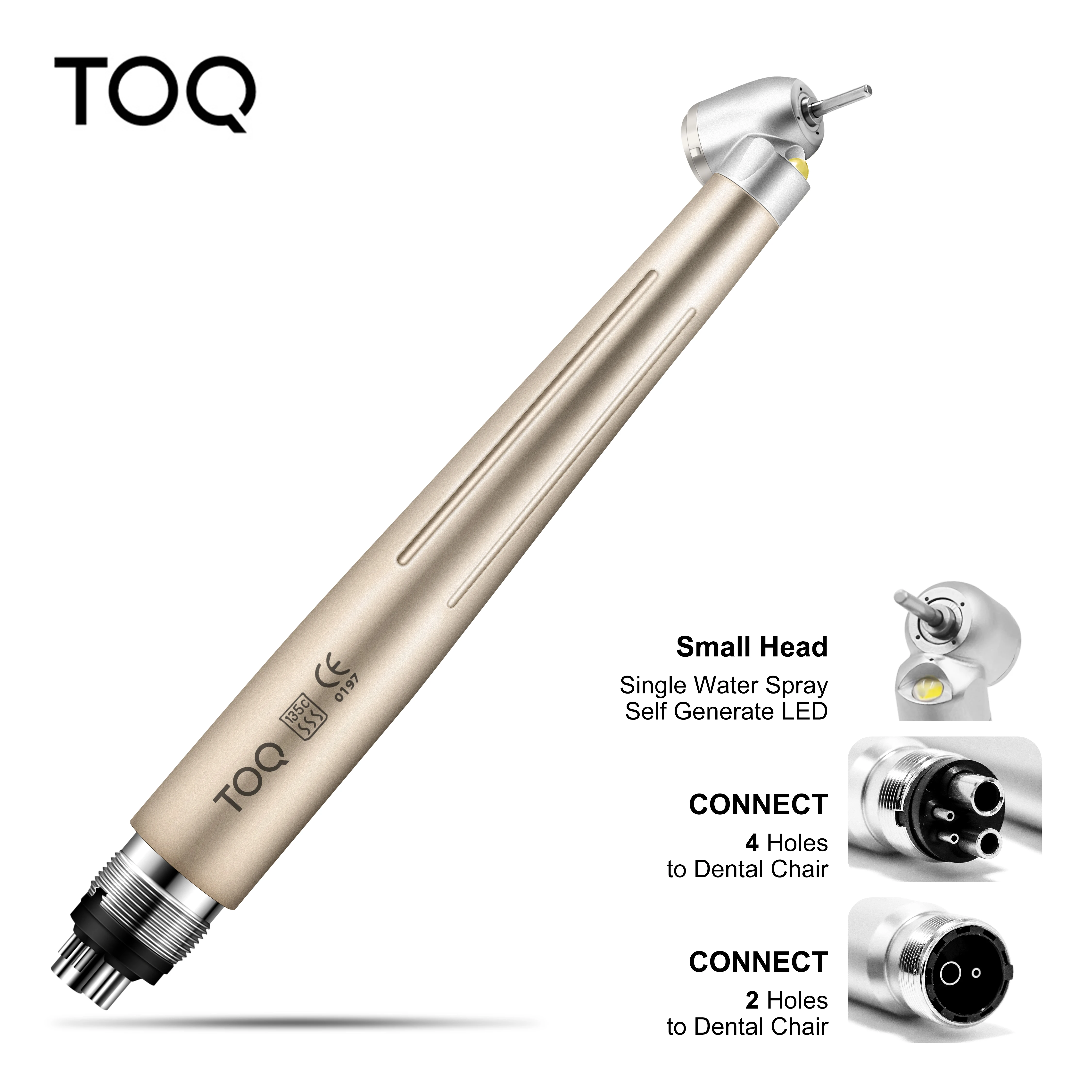 Dental 45 Degree Anti Retraction Surgical LED High Speed Handpiece Air Turbine Led
Dental 45 Degree Anti Retraction Surgical LED High Speed Handpiece Air Turbine Led