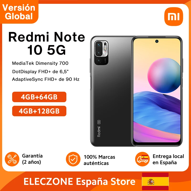 Смартфон Xiaomi Mi Redmi Note 10 глобальная версия 7 нм 6 5 дюйма FHD + 5000 мА · ч NFC тройная