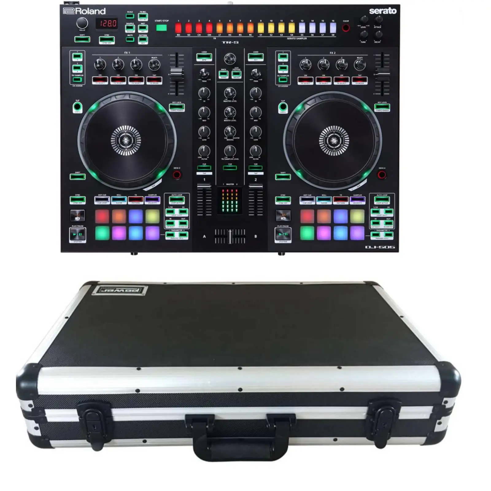 

Big Discount Selling Roland DJ-505 2-deck Serato DJ Controller with Drum Machine