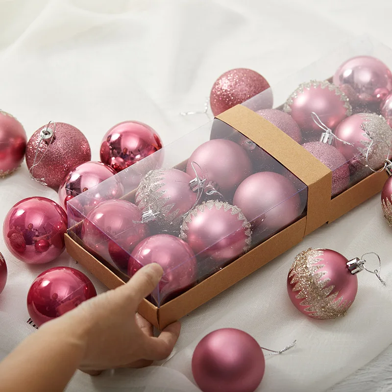 Pink Christmas Balls for Tree Decorations for Home Indoor Christmas Spheres Xmas Hanging Ornaments New Year Decor Noel 2022
Pink Christmas Balls for Tree Decorations for Home Indoor Christmas Spheres Xmas Hanging Ornaments New Year Decor Noel 2022