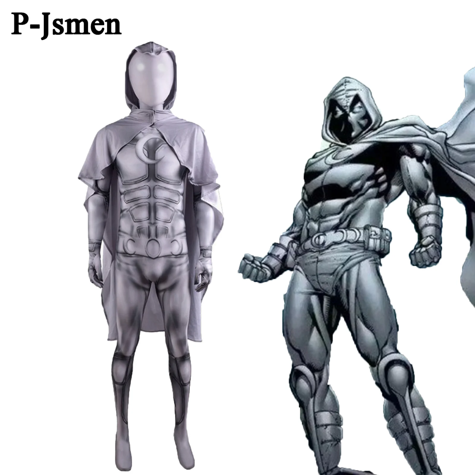 Костюм для косплея P-jsman Moon Knight, комбинезоны Марка спектра супергероя, боди, одежда женская для взрослых и детей
Костюм для косплея P-jsman Moon Knight, комбинезоны Марка спектра супергероя, боди, одежда женская для взрослых и детей