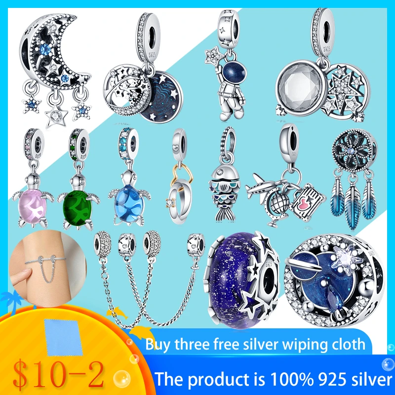 2023 Summer Ocean Collection 925 Sterling Silver Beads For Original Brand Bracelet Necklace Women Jewelry Gifts
2023 Summer Ocean Collection 925 Sterling Silver Beads For Original Brand Bracelet Necklace Women Jewelry Gifts