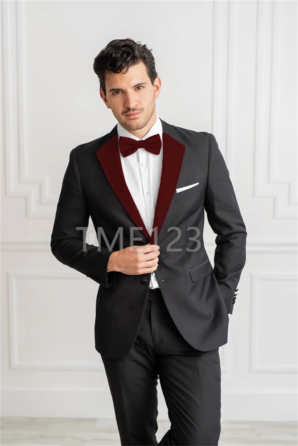 Mens Wedding Party Two Pieces Jacket Trousers Set Large Size Tailored Made Male Blazer Coat Pants Fashion Slim Fit Suits
Mens Wedding Party Two Pieces Jacket Trousers Set Large Size Tailored Made Male Blazer Coat Pants Fashion Slim Fit Suits