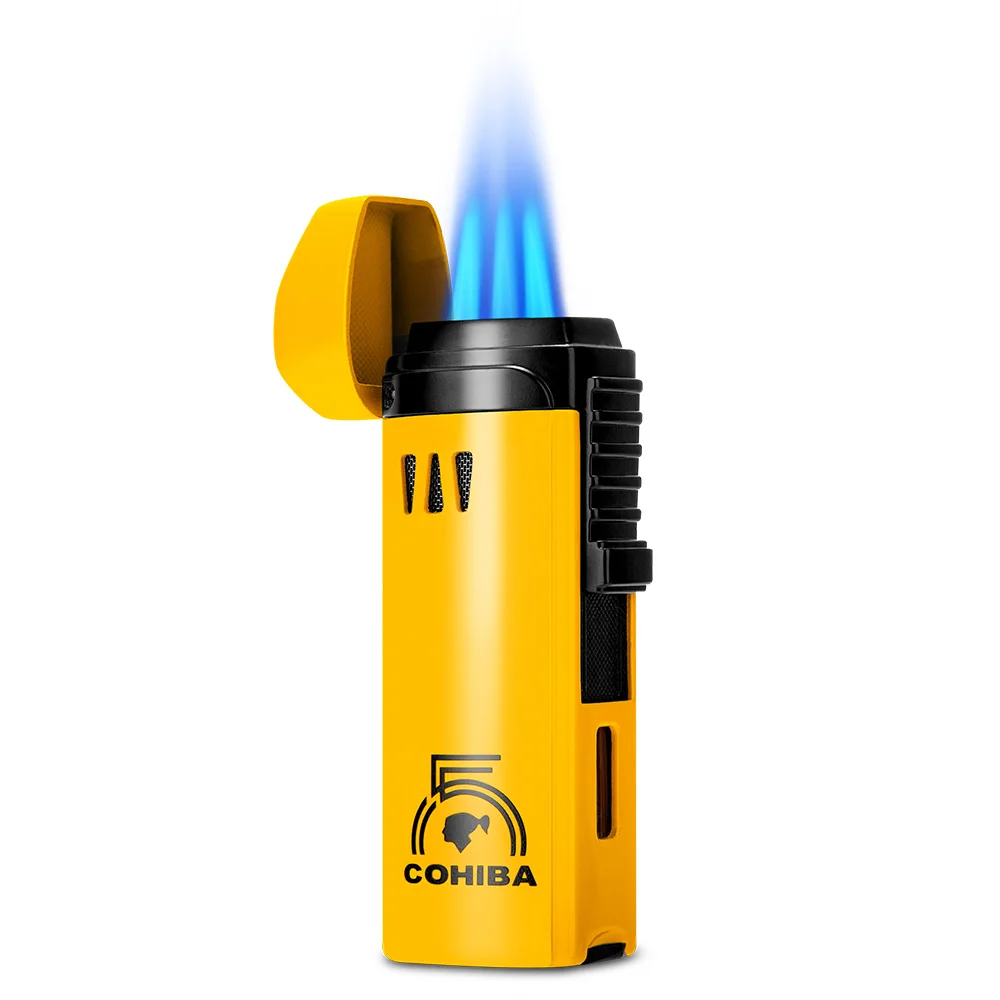 3 в 1 Зажигалка для сигар со встроенным отверстием для сигар COHIBA Зажигалка для сигар 3 пожара прочная ветрозащитная металлическая зажигалка ...
3 в 1 Зажигалка для сигар со встроенным отверстием для сигар COHIBA Зажигалка для сигар 3 пожара прочная ветрозащитная металлическая зажигалка ...