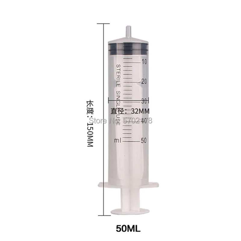 5pcs 50ml Plastic Syringe Blunt Tip Syringe Dispensing Syringe Dispensing Accessories Pet Nutrient Dispenser
5pcs 50ml Plastic Syringe Blunt Tip Syringe Dispensing Syringe Dispensing Accessories Pet Nutrient Dispenser