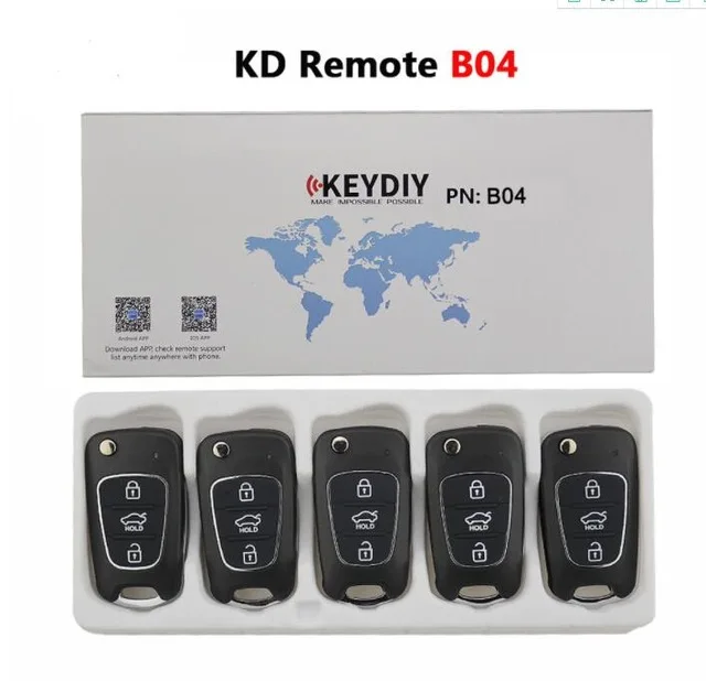 KEYDIY Universal B Series Remote Control B04 KD900K/D900+/URG200/KD-X2 KD Remote Key Programmer
KEYDIY Universal B Series Remote Control B04 KD900K/D900+/URG200/KD-X2 KD Remote Key Programmer