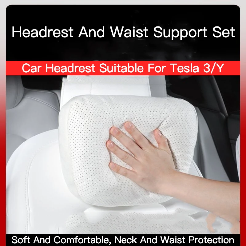 Car Headrest Suitable For Tesla MODELY/3 Neck Pillow Waist Support Car Modified Interior Accessories
Car Headrest Suitable For Tesla MODELY/3 Neck Pillow Waist Support Car Modified Interior Accessories