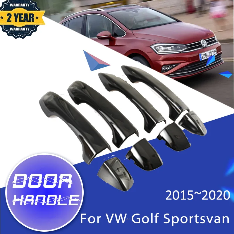 Exterior Black Chrome Car Door Handle Cover For VW Volkswagen Golf Sportsvan SV 2015~2020 Luxurious Auto Styling Car Accessoires
Exterior Black Chrome Car Door Handle Cover For VW Volkswagen Golf Sportsvan SV 2015~2020 Luxurious Auto Styling Car Accessoires
