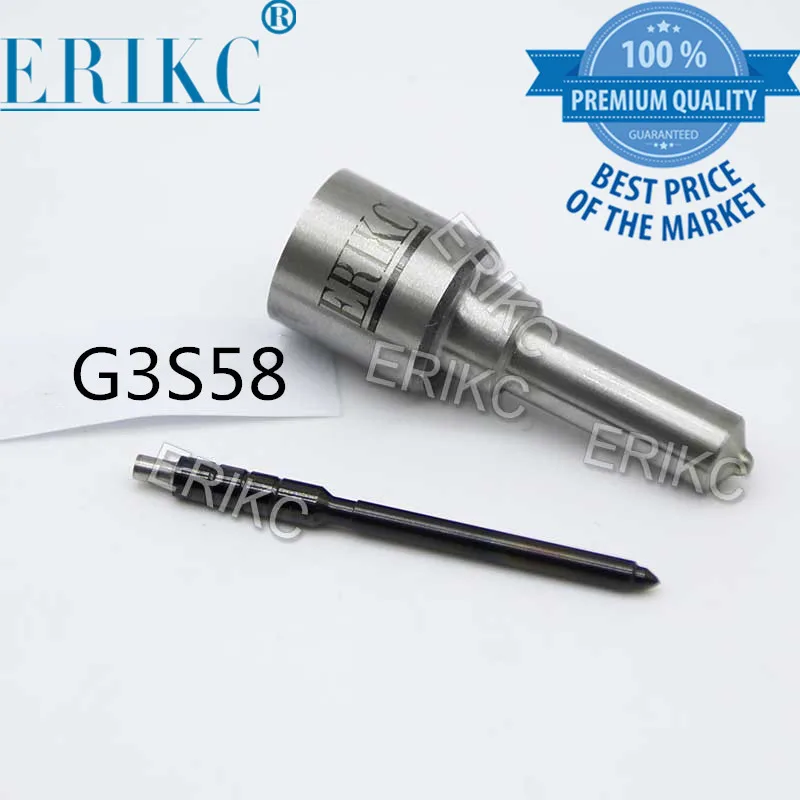 G3S58 Auto Fuel Pump Injection g3s58 Common Rail Diesel Injector Nozzle G3S58 for DENSO Injection 295050-1240 21785960 
G3S58 Auto Fuel Pump Injection g3s58 Common Rail Diesel Injector Nozzle G3S58 for DENSO Injection 295050-1240 21785960