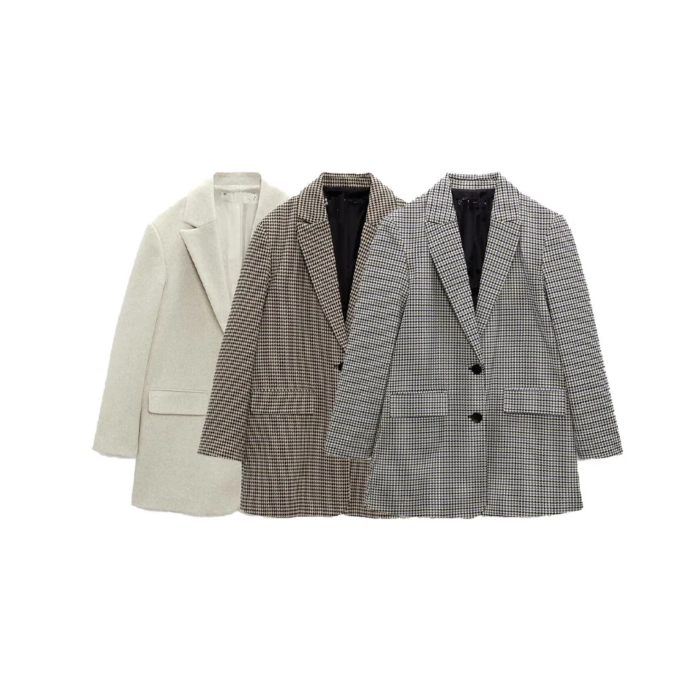 Zach AiIsa Осень-Зима Новая высококачественная Модная ретро клетчатая свободная повседневная куртка с отложным воротником и длинным рукавом
Zach AiIsa Осень-Зима Новая высококачественная Модная ретро клетчатая свободная повседневная куртка с отложным воротником и длинным рукавом