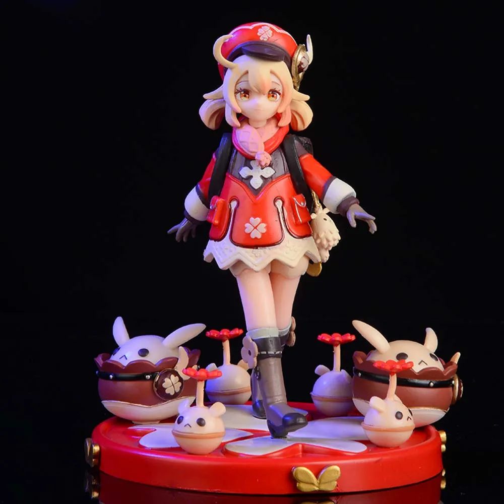 15cm Genshin Impact Klee Anime Figure Genshin Impact Hu Tao Action Figure Ganyu/Paimon/Keqing Figurine Collection Model Doll Toy
15cm Genshin Impact Klee Anime Figure Genshin Impact Hu Tao Action Figure Ganyu/Paimon/Keqing Figurine Collection Model Doll Toy