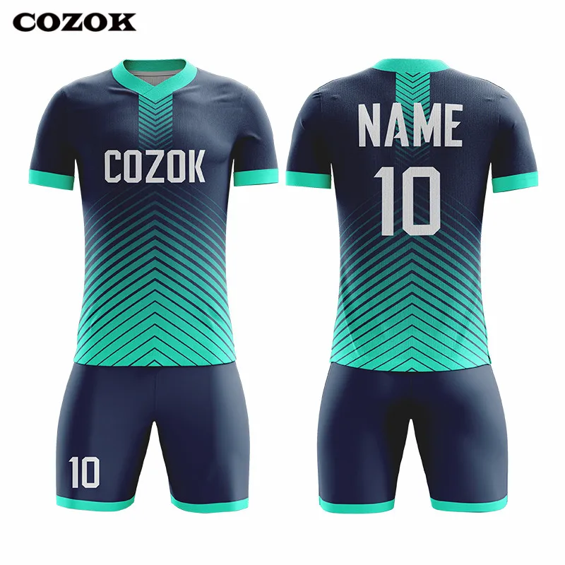 Custom Fashion Soccer Jerseys New Design Print Team Name Number Short Sleeve Football Sets Outdoor Training Sports Kit
Custom Fashion Soccer Jerseys New Design Print Team Name Number Short Sleeve Football Sets Outdoor Training Sports Kit