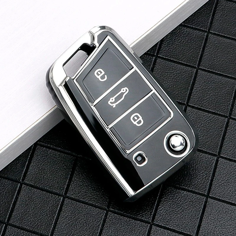 Чехол для автомобильного ключа из ТПУ для VW Volkswagen Golf 7 MK7 MK2 Tiguan для Seat Ateca Leon FR Ibiza Skoda Octavia Kodiaq, автомобильные аксессуары
Чехол для автомобильного ключа из ТПУ для VW Volkswagen Golf 7 MK7 MK2 Tiguan для Seat Ateca Leon FR Ibiza Skoda Octavia Kodiaq, автомобильные аксессуары