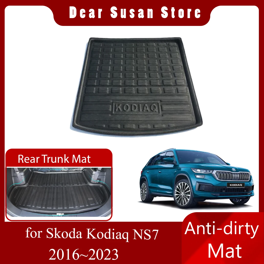 Car Rear Trunk Mat for Skoda Kodiaq NS7 RS GT Scout SE 2016~2023 Part Foot Liner Luggage Tray Rug Pad Boot Carg Cover Accessorie
Car Rear Trunk Mat for Skoda Kodiaq NS7 RS GT Scout SE 2016~2023 Part Foot Liner Luggage Tray Rug Pad Boot Carg Cover Accessorie