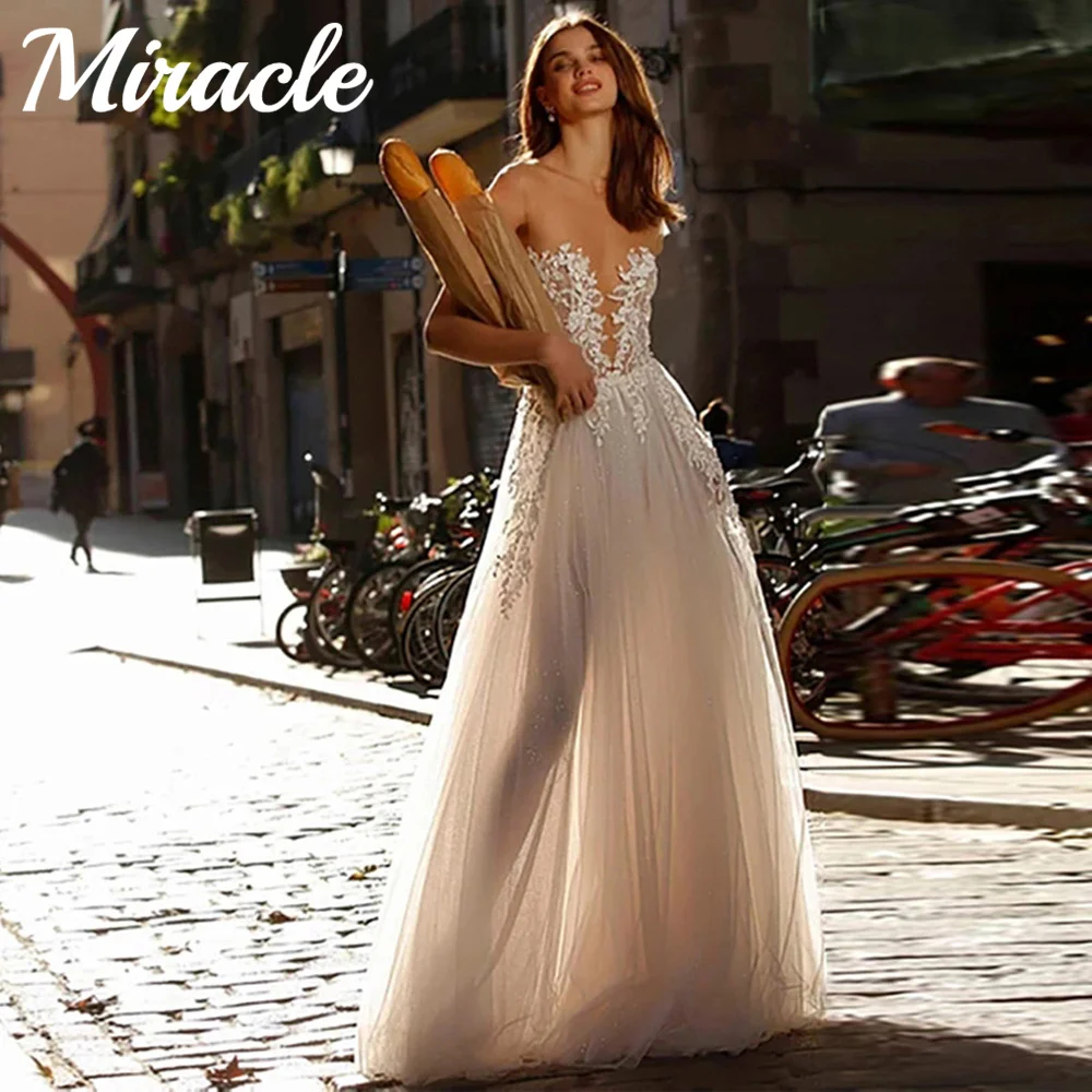 Sexy Boho Wedding Dresses For Women Backless A Line Bohemian Beach Bride Dresses Bridal Gowns Vestido De Novia robe de mariée
Sexy Boho Wedding Dresses For Women Backless A Line Bohemian Beach Bride Dresses Bridal Gowns Vestido De Novia robe de mariée