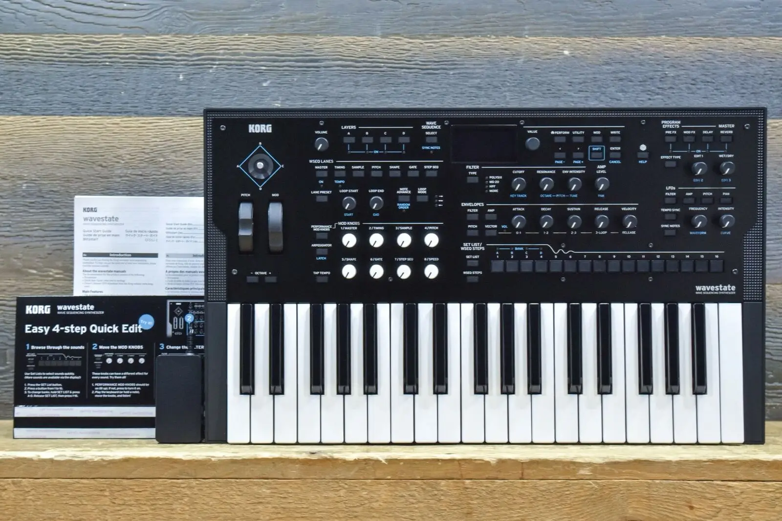 Isell, высококачественный синтезатор волн Korg Wavestate, синтезатор, 37-клавишная компактная синтезационная клавиатура
Isell, высококачественный синтезатор волн Korg Wavestate, синтезатор, 37-клавишная компактная синтезационная клавиатура