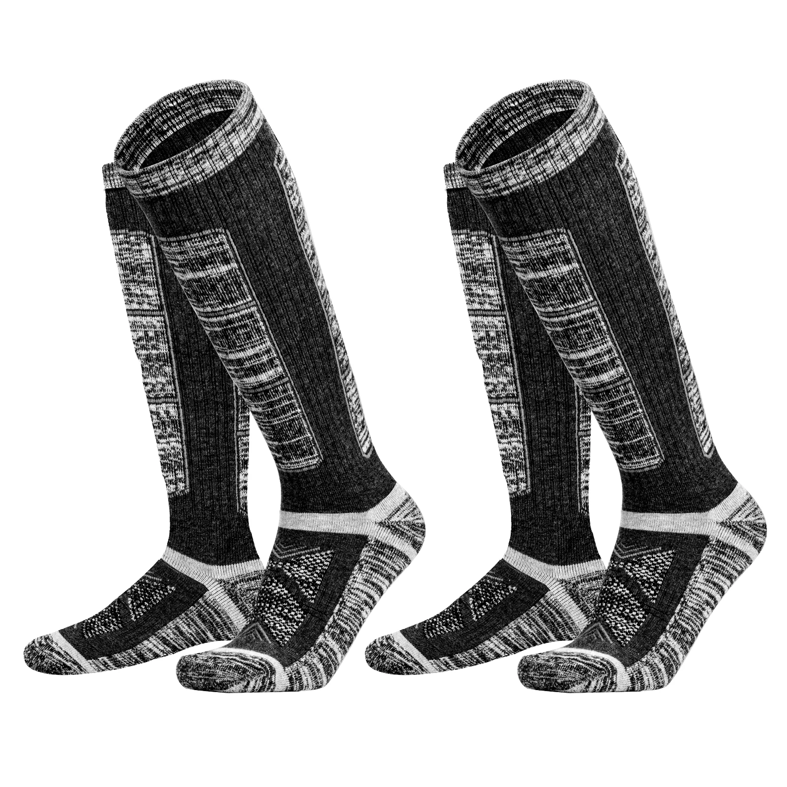YUEDGE Merino Wool Ski Socks, Cold Weather Socks for Snowboarding, Snow, Winter, Thermal Knee-high Warm Socks, Hunting, Outdoor
YUEDGE Merino Wool Ski Socks, Cold Weather Socks for Snowboarding, Snow, Winter, Thermal Knee-high Warm Socks, Hunting, Outdoor