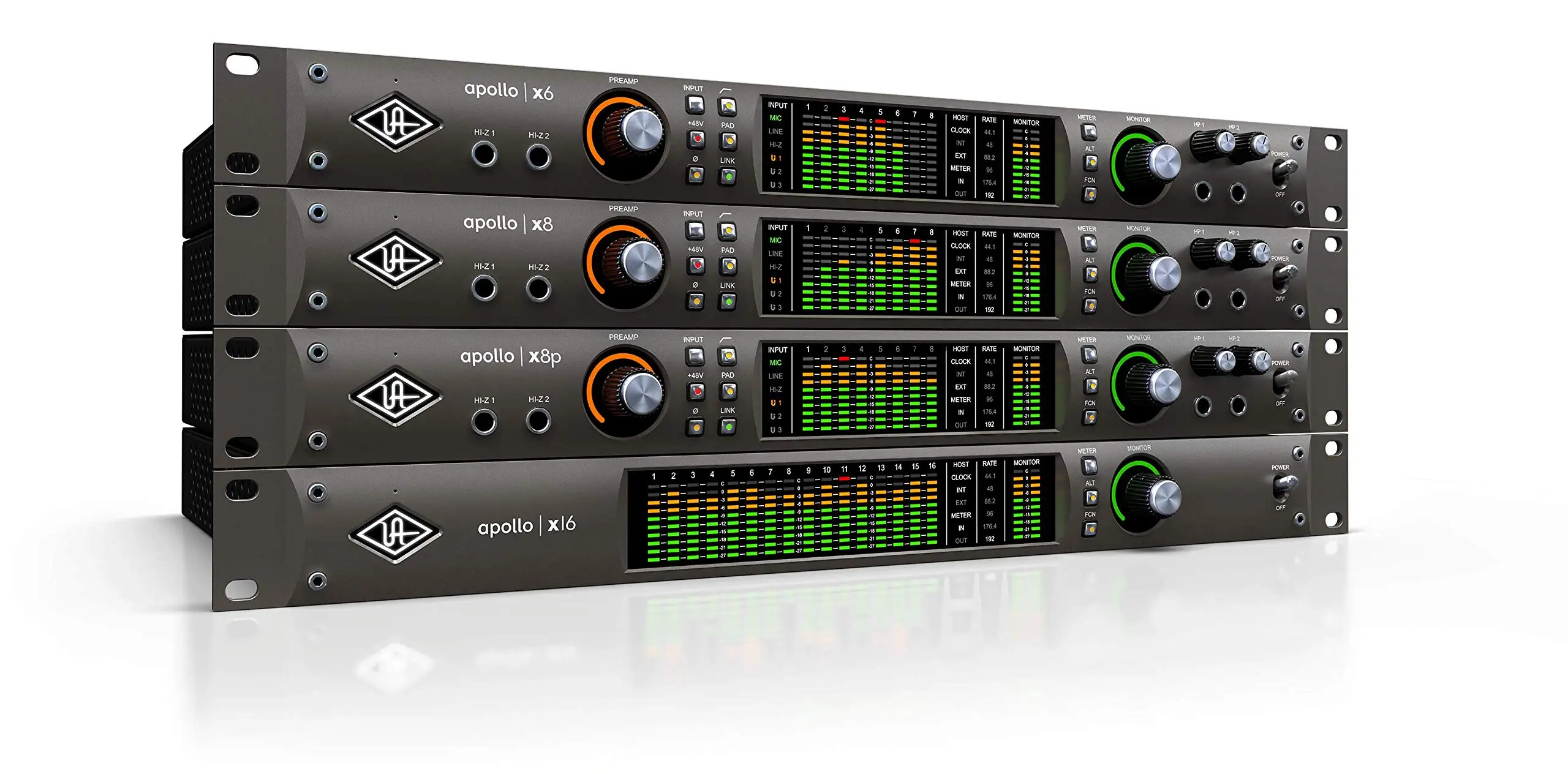 HIGH QUALITY AZ ON Universal Audio Apollo x16 Heritage Edition 18 x 20 Thunderbolt 3 Audio Interface with UAD DSP
HIGH QUALITY AZ ON Universal Audio Apollo x16 Heritage Edition 18 x 20 Thunderbolt 3 Audio Interface with UAD DSP
