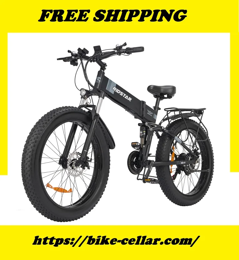 Ridstar Electric Bike 1000W 48V Motor Waterproof Fold High Power 26 inch For Mountain Electric Bicycle EU spot 7 days delivery
Ridstar Electric Bike 1000W 48V Motor Waterproof Fold High Power 26 inch For Mountain Electric Bicycle EU spot 7 days delivery