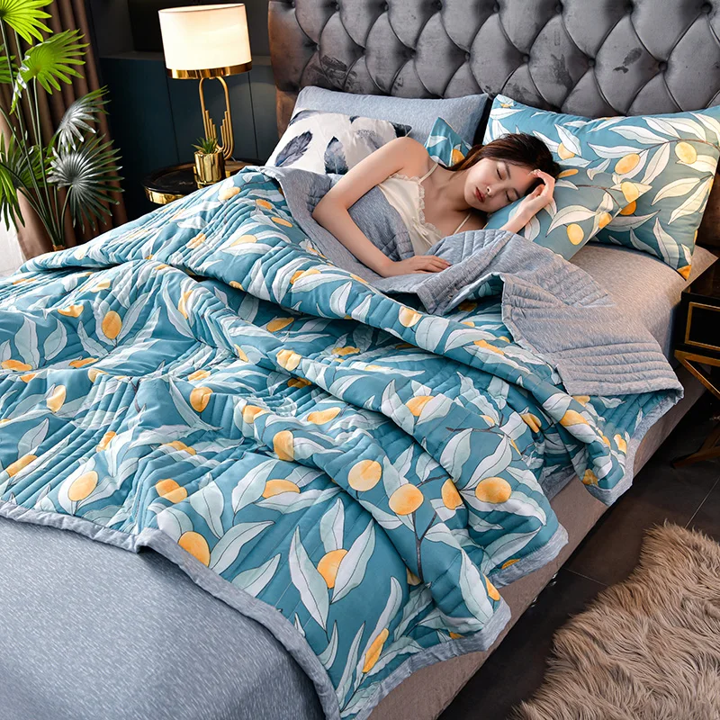 High Quality Summer Quilts Quilting Mechanical Wash Single Double Blanket Bed Quilt Soft Skin Friendly Adults Childs Comforter
High Quality Summer Quilts Quilting Mechanical Wash Single Double Blanket Bed Quilt Soft Skin Friendly Adults Childs Comforter