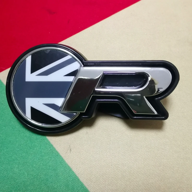 ROLLSROVER Grey Union Flag Chrome R Front Bumper Grille Badge for XJ XF XE F-Pace XK R Badge Car Styling
ROLLSROVER Grey Union Flag Chrome R Front Bumper Grille Badge for XJ XF XE F-Pace XK R Badge Car Styling