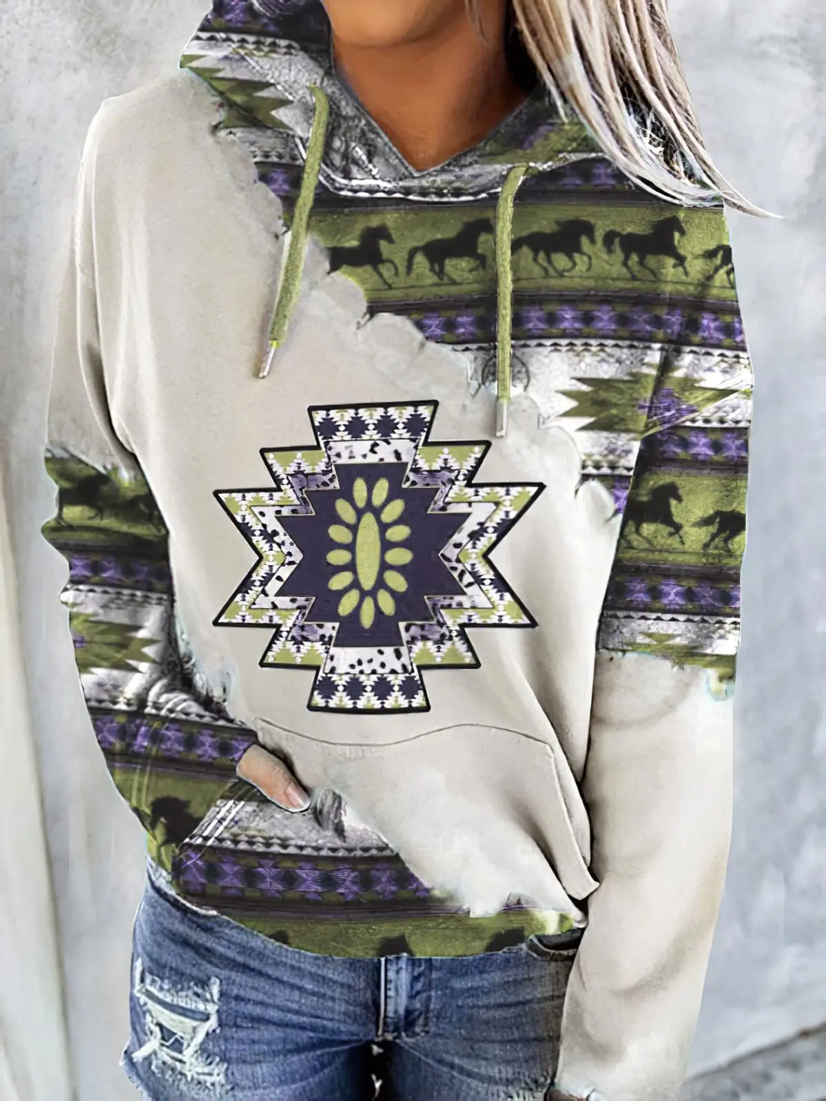 Autumn New Women Sun Flower Printed Ethnic Sweatshirt Patchwork Springs Pullover Hoodie Casual Loose Female Hooded Tops Pullover
Autumn New Women Sun Flower Printed Ethnic Sweatshirt Patchwork Springs Pullover Hoodie Casual Loose Female Hooded Tops Pullover
