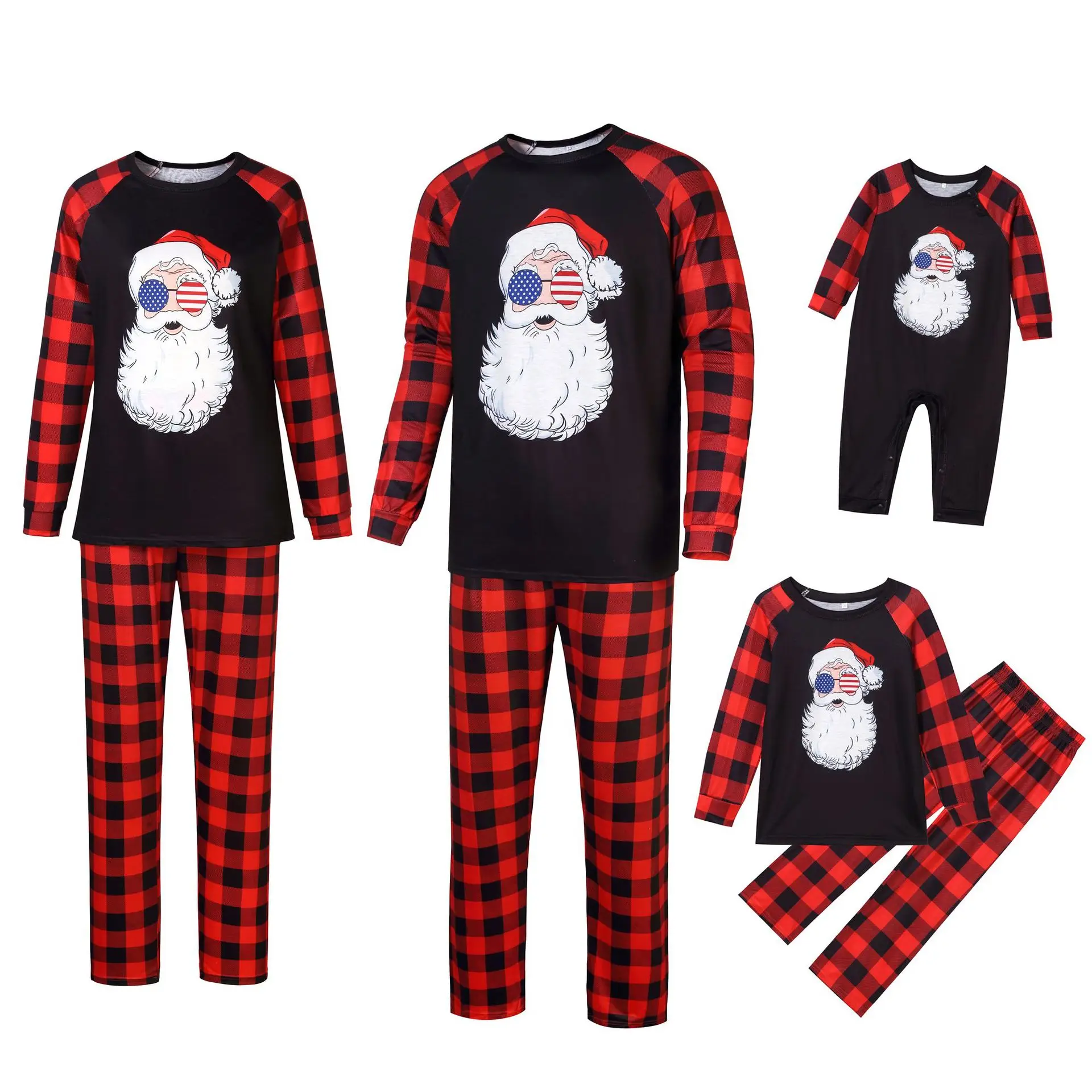 2023 Christmas Matching Family Pajamas Set Santa Claus Print Xmas Outfit Father Mother Kid Top+Plaid Pants Baby Bodysuit
2023 Christmas Matching Family Pajamas Set Santa Claus Print Xmas Outfit Father Mother Kid Top+Plaid Pants Baby Bodysuit