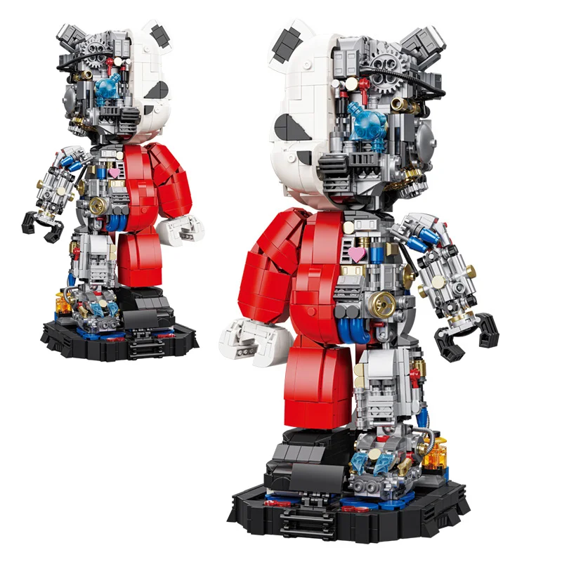 MOC Mechanical Technical 3D Violent Bears Building Blocks Diy Creative Collection Fashion Ornaments Brick Kids Toys Gift
MOC Mechanical Technical 3D Violent Bears Building Blocks Diy Creative Collection Fashion Ornaments Brick Kids Toys Gift