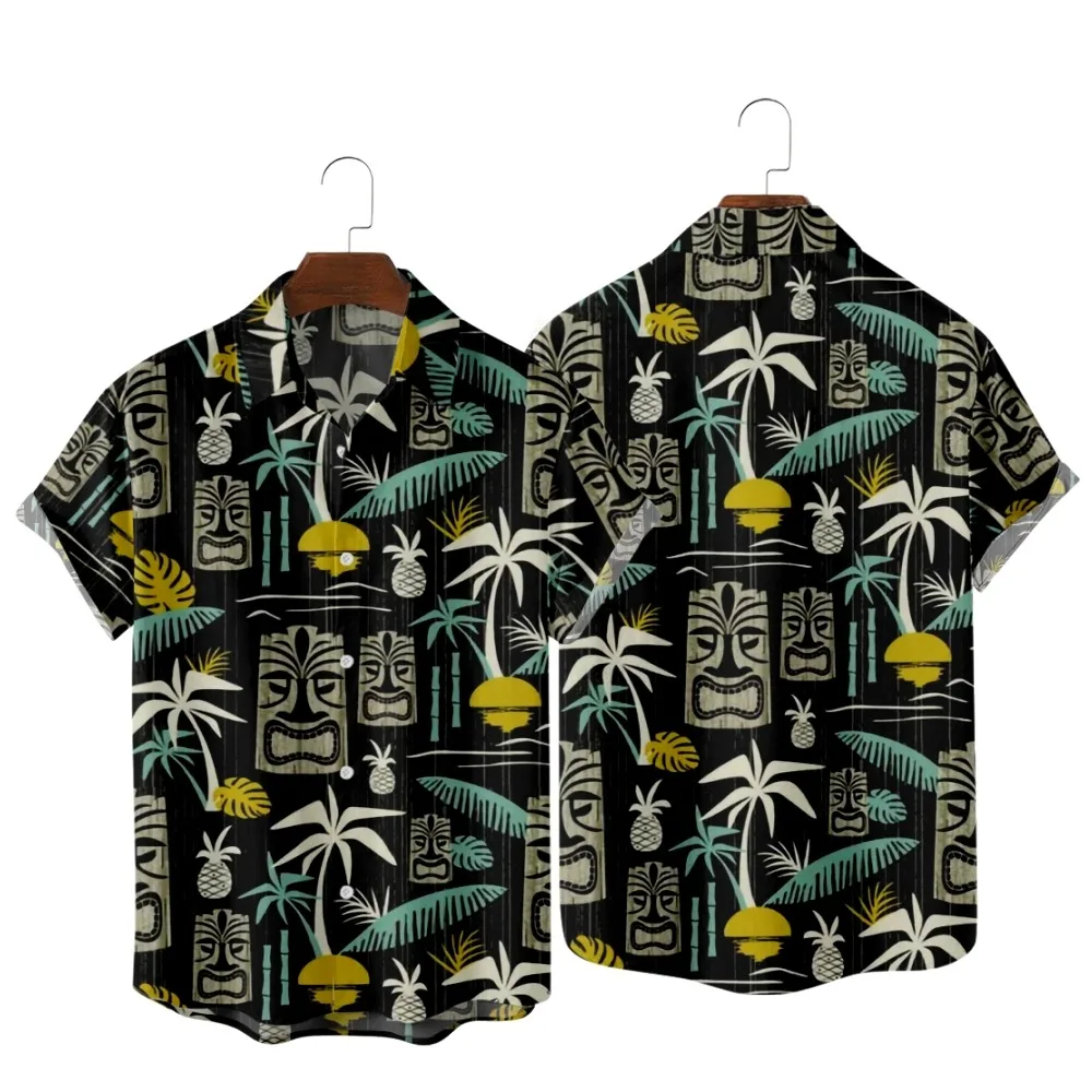 2022 Tropical Resort Island Print Shirt, Fashion Casual Harajuku Hawaiian Beach Style, Summer Pocket Shirts for Men and Women
2022 Tropical Resort Island Print Shirt, Fashion Casual Harajuku Hawaiian Beach Style, Summer Pocket Shirts for Men and Women