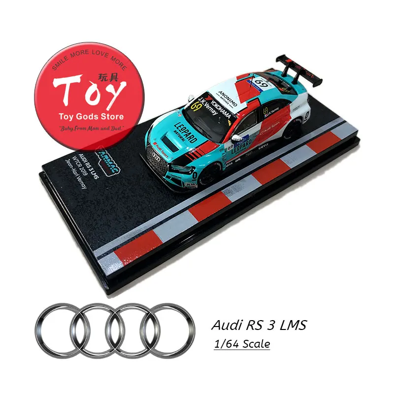 TOY GODS 1/64 Scale Diecast-car Audi RS 3 LMS Diecast Metal Car Model Toy For Collection,Gift,Decoration
TOY GODS 1/64 Scale Diecast-car Audi RS 3 LMS Diecast Metal Car Model Toy For Collection,Gift,Decoration