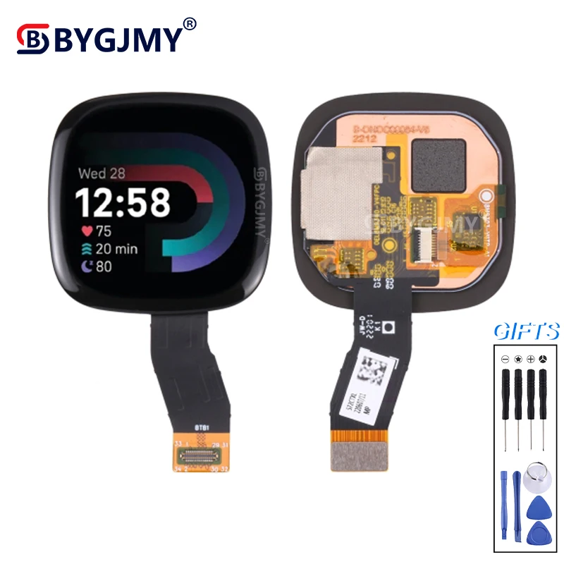 ЖК-дисплей класса AAAA + для Fitbit Versa 4 / Sense 2, сенсорный экран для умных часов с цифровым преобразователем, полный комплект аксессуаров, запчасти
ЖК-дисплей класса AAAA + для Fitbit Versa 4 / Sense 2, сенсорный экран для умных часов с цифровым преобразователем, полный комплект аксессуаров, запчасти
