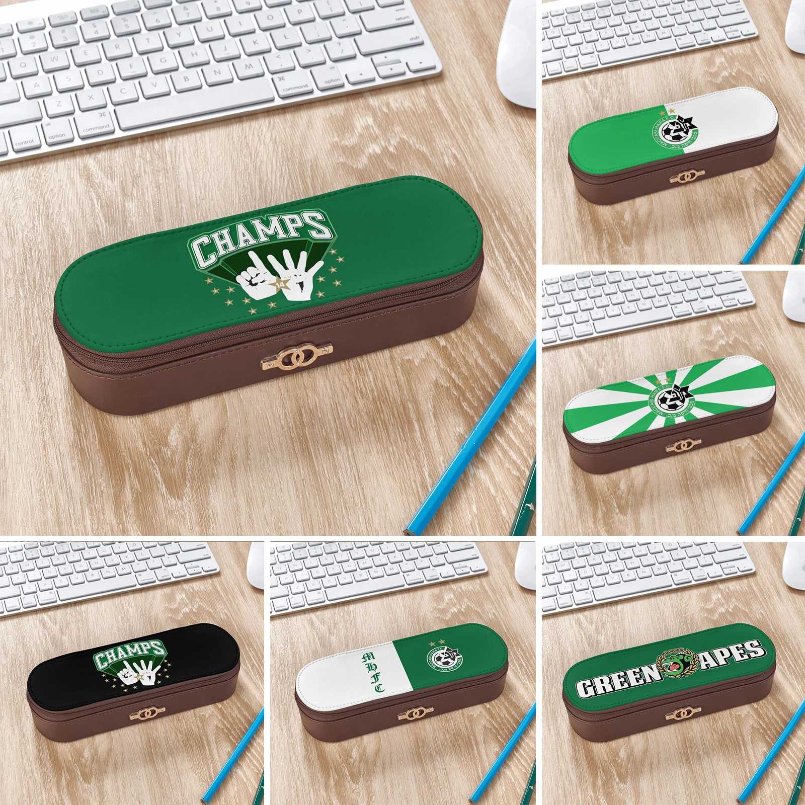 Israel Maccabi Haifa Green Apes Big Capacity Pencil Pen Case Lightweight & Spacious Pencil Bag Pouch Box Organizer with Zipper
Israel Maccabi Haifa Green Apes Big Capacity Pencil Pen Case Lightweight & Spacious Pencil Bag Pouch Box Organizer with Zipper