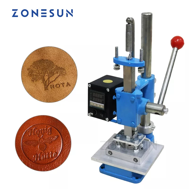 ZONESUN 8cm x 10cm Digital Expiry Date Leather LOGO Hot Foil Stamping Creasing Embossing Machine Heat Press Machine Punch Press
ZONESUN 8cm x 10cm Digital Expiry Date Leather LOGO Hot Foil Stamping Creasing Embossing Machine Heat Press Machine Punch Press